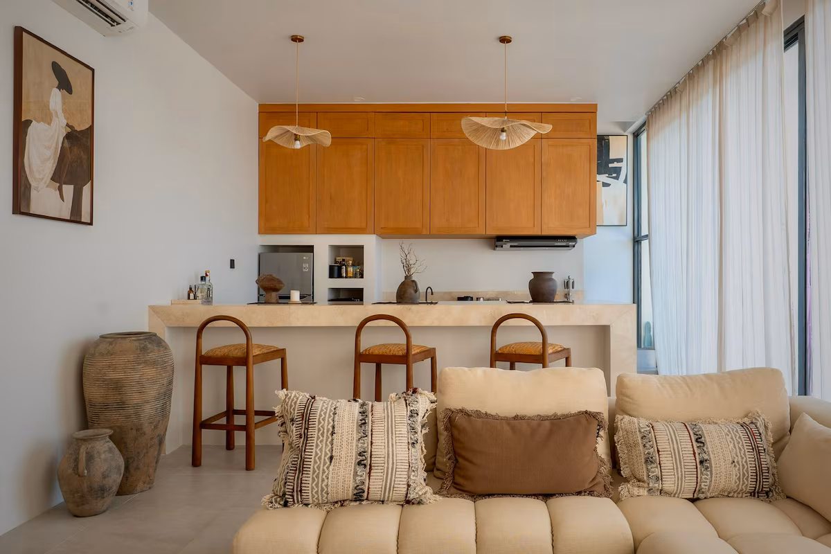 2BR Designer Ocean & Volcano View Villa in Pecatu, 2-bed villa for rent in Uluwatu – photo 4 of 15