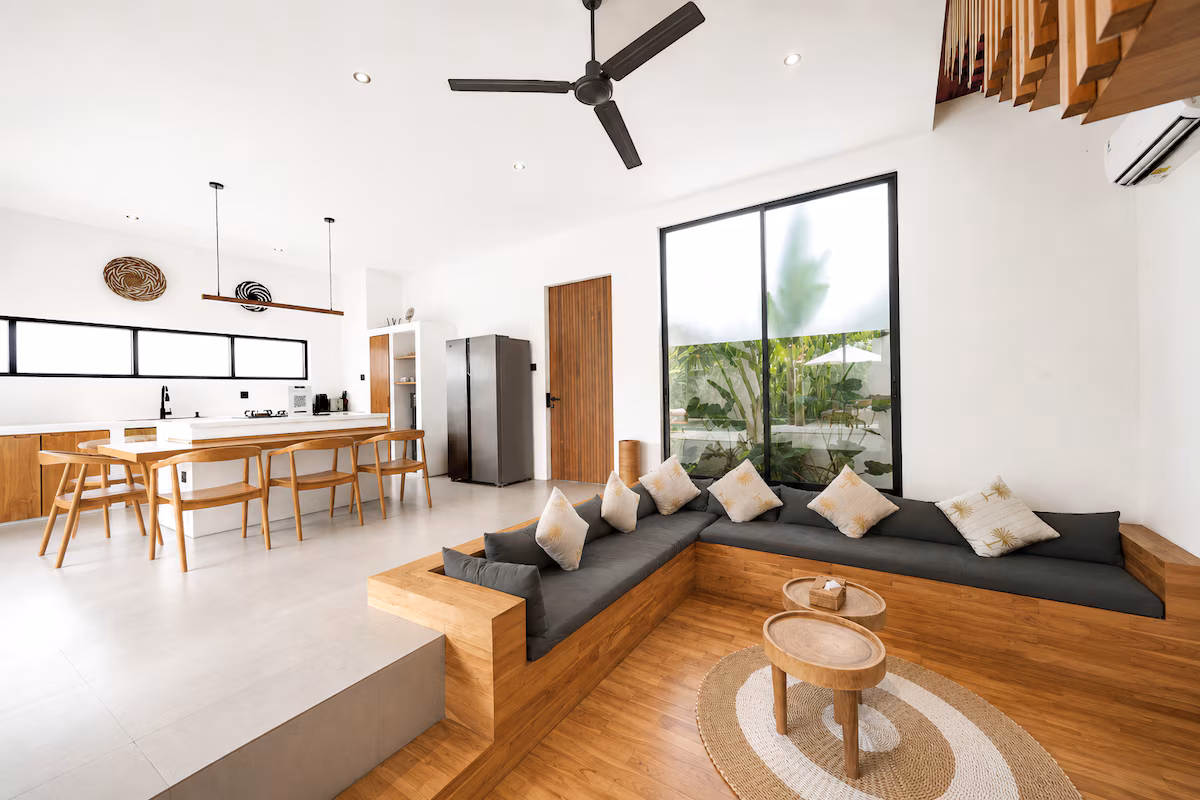 Stylish Villa in Pererenan with Private Pool, 3-bed villa for rent in Pererenan – photo 3 of 15