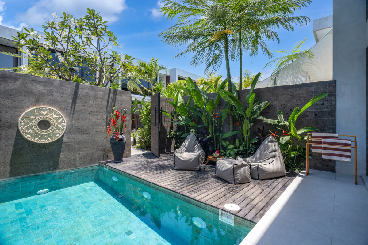 1BR Loft Villa at Umalas Creek with Ice Bath, Sauna & Jacuzzi, 1-bed villa for rent in Canggu – photo 6 of 12