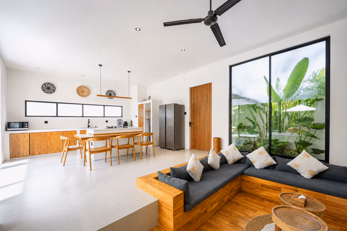 Stylish Villa in Pererenan with Private Pool, 3-bed villa for rent in Pererenan – photo 4 of 15