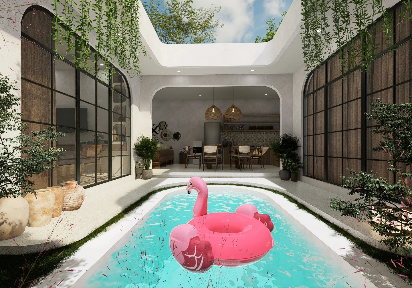 2 Bedroom Villa for Leasehold in Seminyak – Af416 B, 2-bed villa for sale in Seminyak – photo 2 of 15