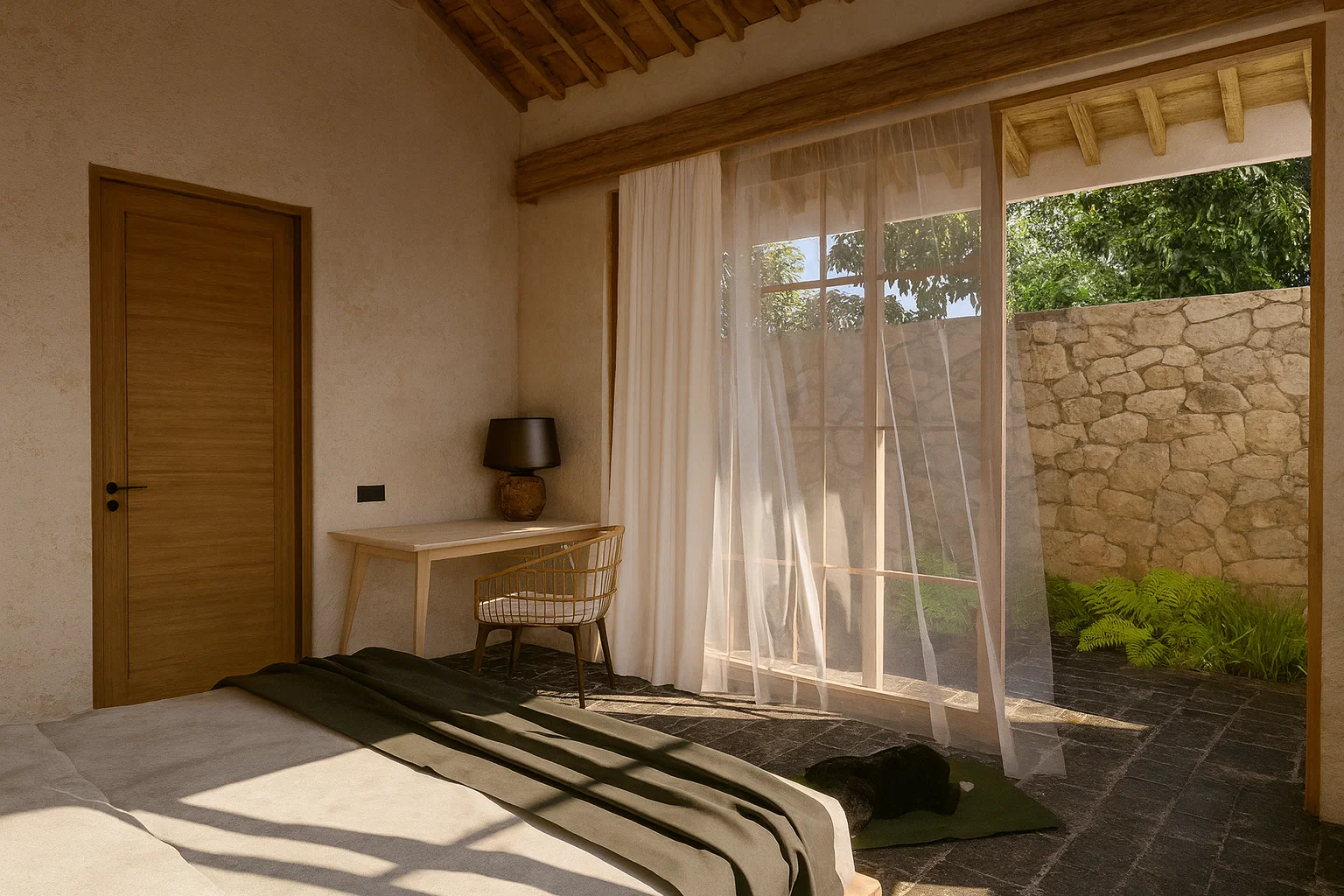 1 Bedroom Tropical Minimalist in Uluwatu – Af590 B, 1-bed villa for sale in Uluwatu – photo 5 of 15