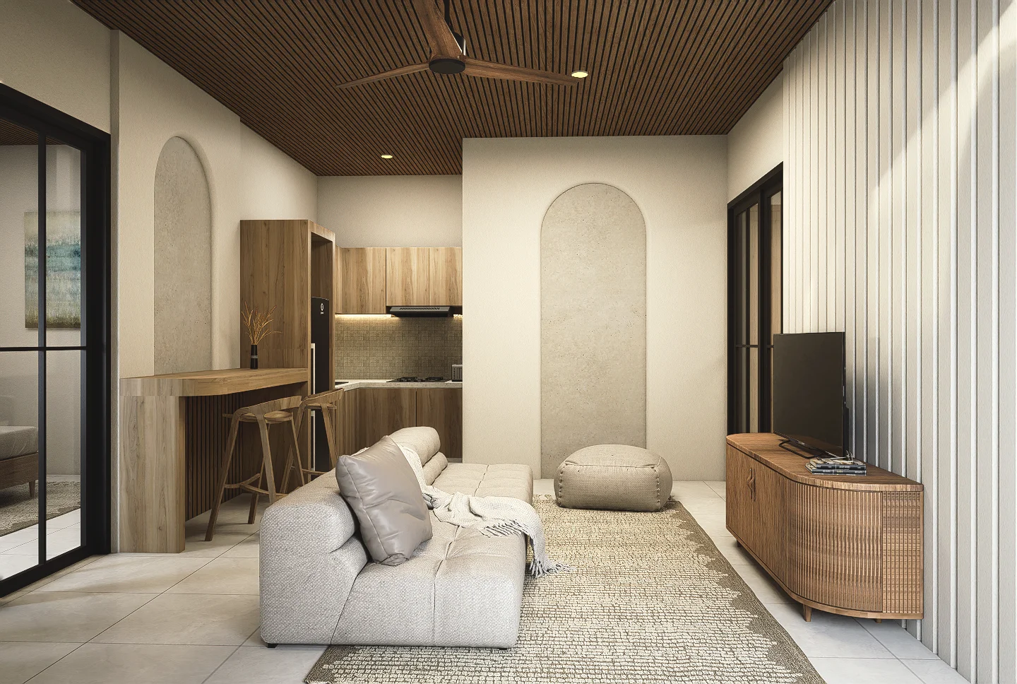 2 Bedroom Off-plan Villa for Leasehold in Ungasan – Af814 D, 2-bed villa for sale in Uluwatu – photo 4 of 15