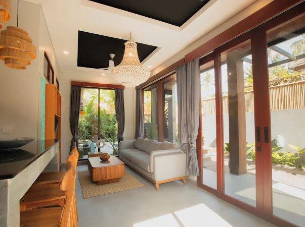 3 Bedroom Modern Balinese in Munggu Kapal Abianbase, 3-bed villa for rent in Mengwi – photo 4 of 15