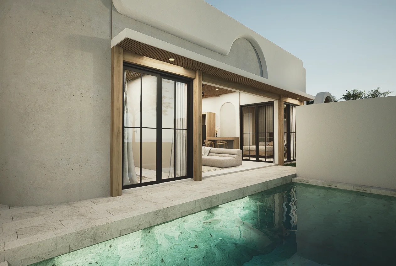2 Bedroom Off-plan Villa for Leasehold in Ungasan – Af814 F, 2-bed villa for sale in Uluwatu – photo 2 of 15
