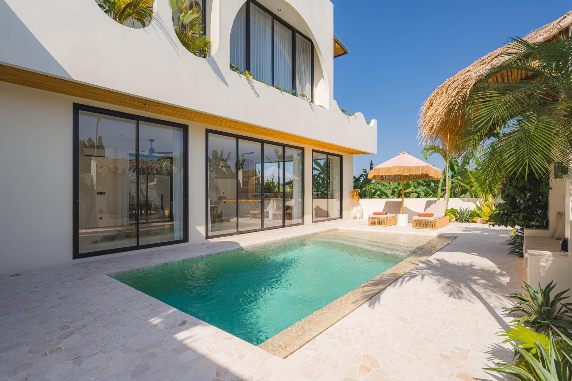 Rice Field Villa with Private Rooftop & Wellness Area in Munggu, 2-bed villa for rent in Seseh / Cemagi, Pererenan, Canggu – photo 5 of 10
