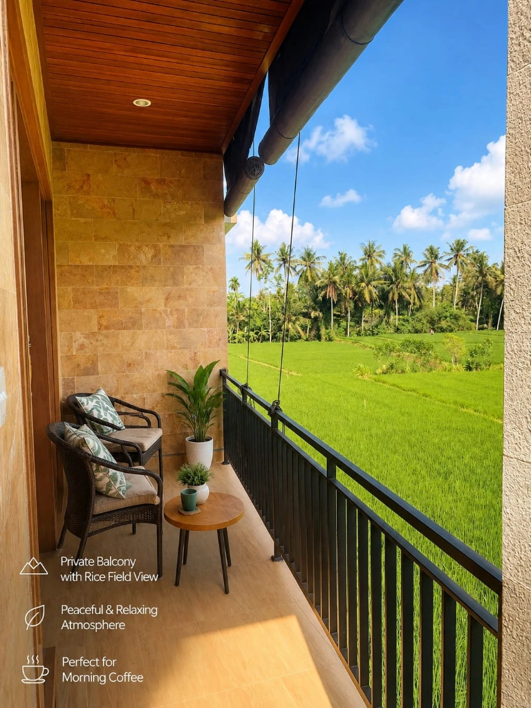 1 Bedroom Private Pool Villa with Rice Field View, 1-bed villa for rent in Ubud – photo 2 of 8