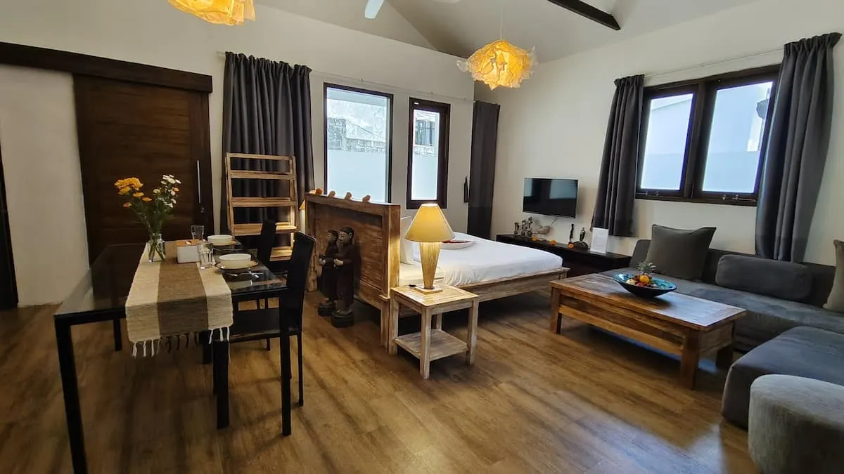 Studio For Rent 1 Bed In Umalas,Kerobokan Bali, 1-bed villa for rent in Canggu – photo 8 of 9