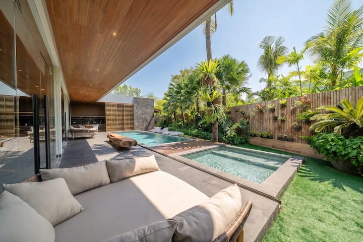 Villa For Rent 4 Bed In Pererenan,Badung Bali, 4-bed villa for rent in Pererenan – photo 9 of 15