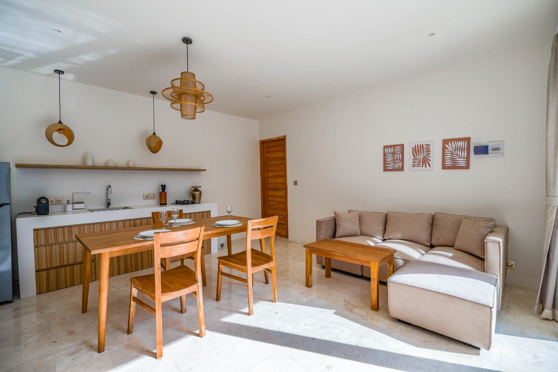 Modern 1BR Apartment 4A for Rent In Canggu, Nelayan – Quiet & Close to the Beach, 1-bed villa for rent in Canggu – photo 4 of 10