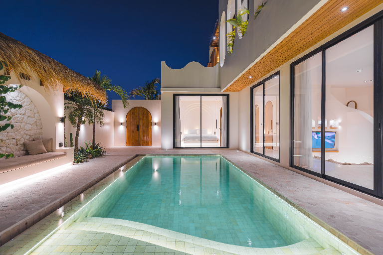 Private Wellness Villa with Rice Field Views | 2 Bedrooms, 2-bed villa for rent in Seseh – photo 6 of 15