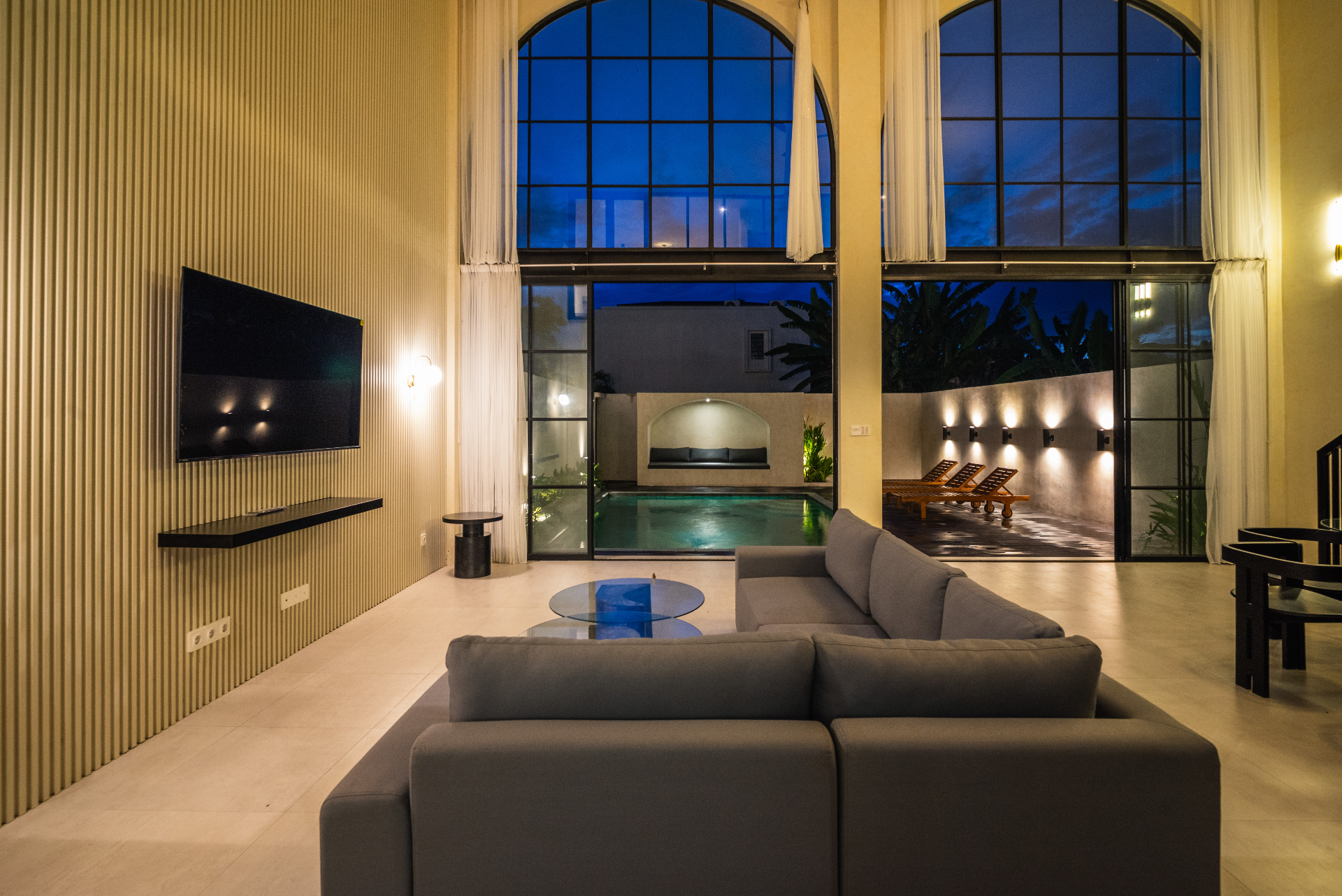 2BR Mediterranean Pool Villa with Rooftop and Sunset Views in Kedungu, 2-bed villa for rent in Tabanan – photo 2 of 15