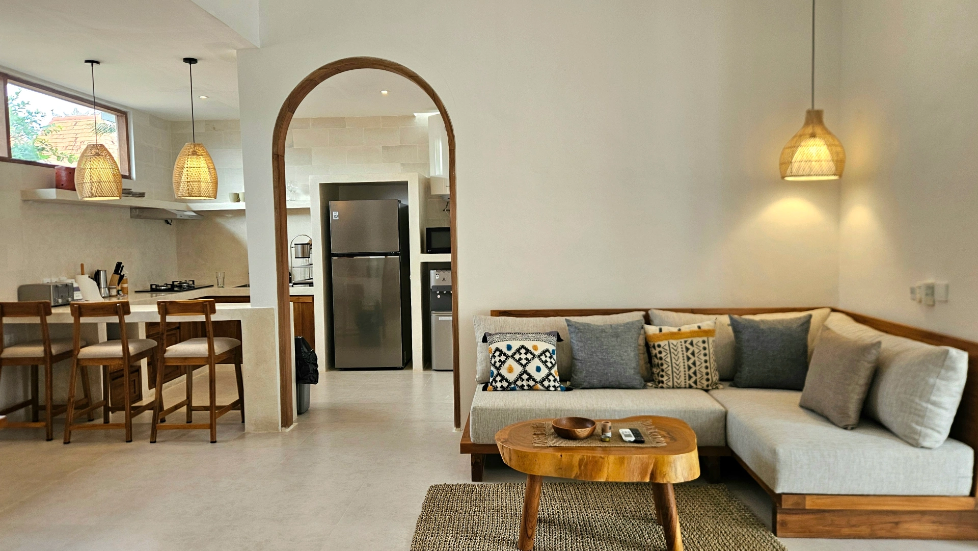 2BR Mediterranean Villa - Canggu 5 mins to Echo beach, 2-bed villa for rent in Canggu – photo 11 of 15