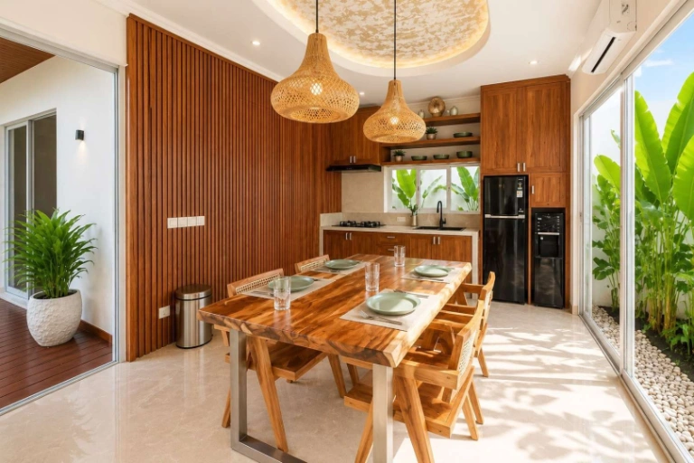 2BR Peaceful Villa Complex in Padonan, Canggu Only 10 Minutes from the Beach, 2-bed villa for rent in Canggu – photo 4 of 14