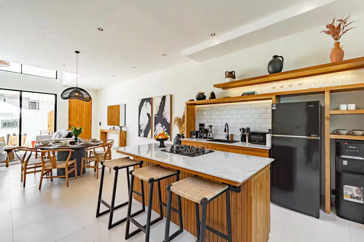 Villa Santai Santai - Chic & Cozy 2BR Private Pool Villa in Prime Canggu, 2-bed villa for rent in Canggu – photo 12 of 14