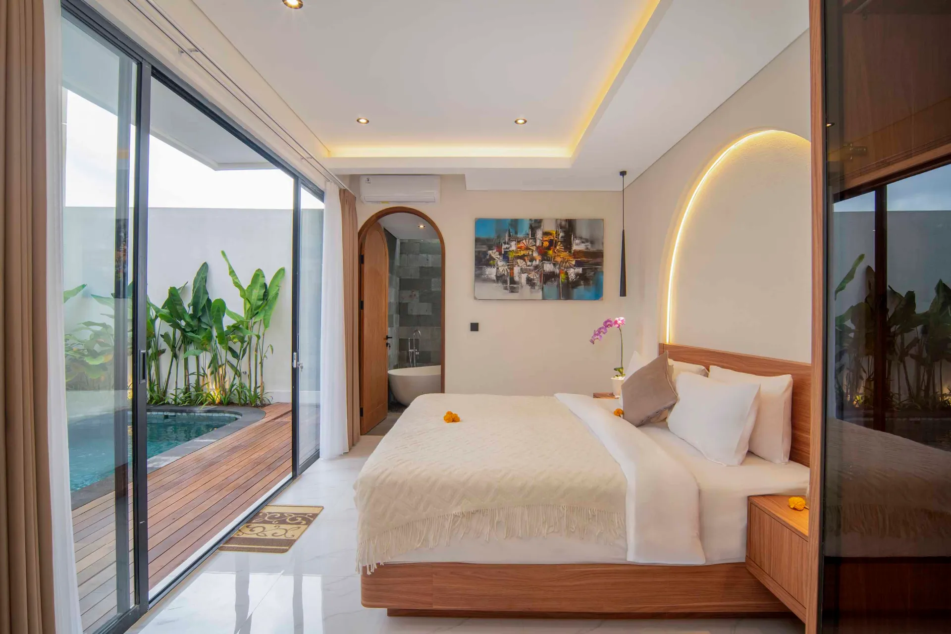 Central Canggu-New 3 Bedroom Modern Villa, 3-bed villa for rent in Canggu – photo 6 of 15