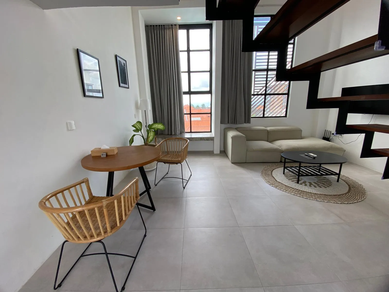 Tropicana Loft – Corner Loft Apartment with 360° Views in Canggu, 1-bed villa for rent in Canggu – photo 10 of 15