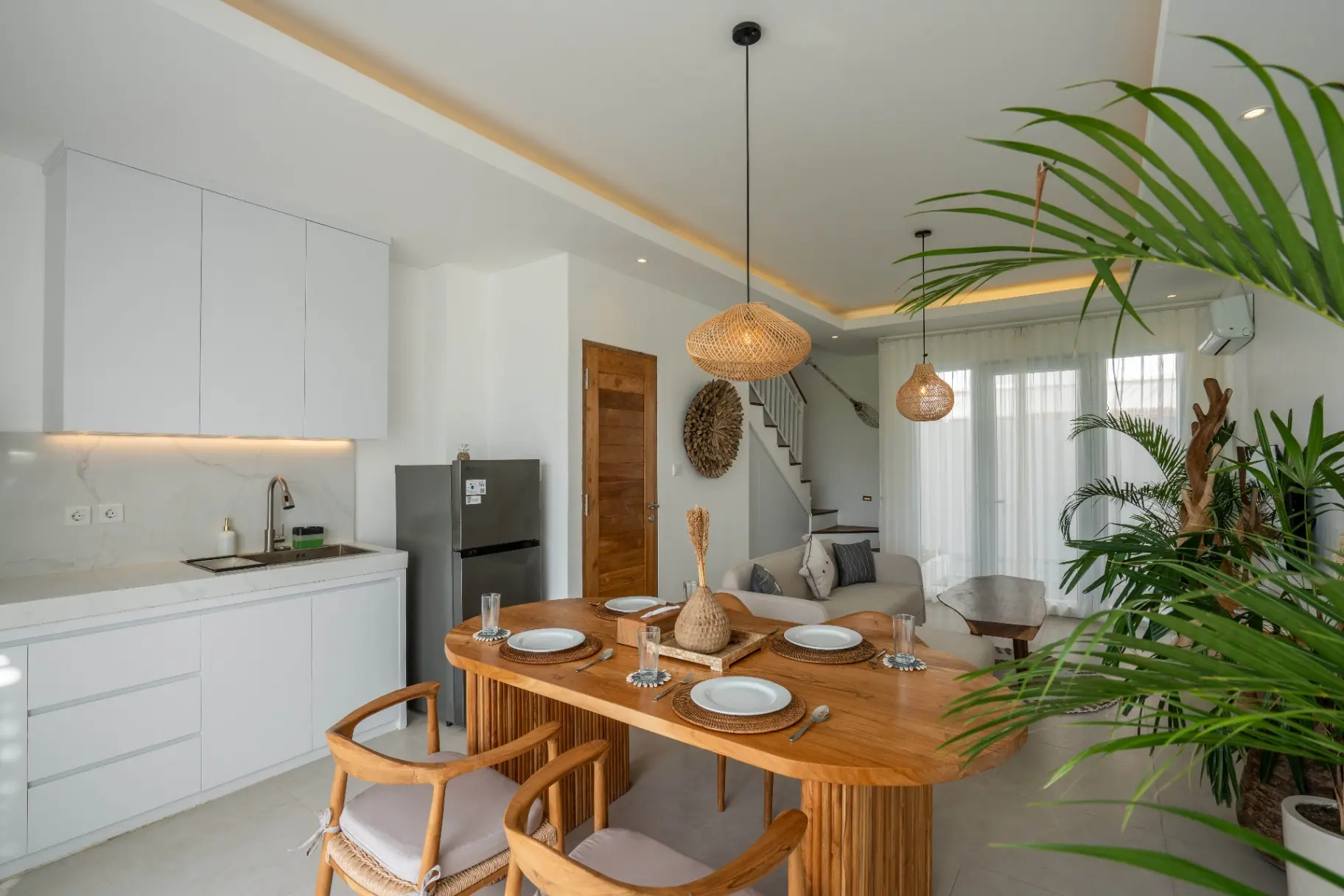 Sunrise Bliss #13 RICE FIELD VIEW – Modern 2BR Pool Villa, 2-bed villa for rent in Canggu – photo 12 of 15