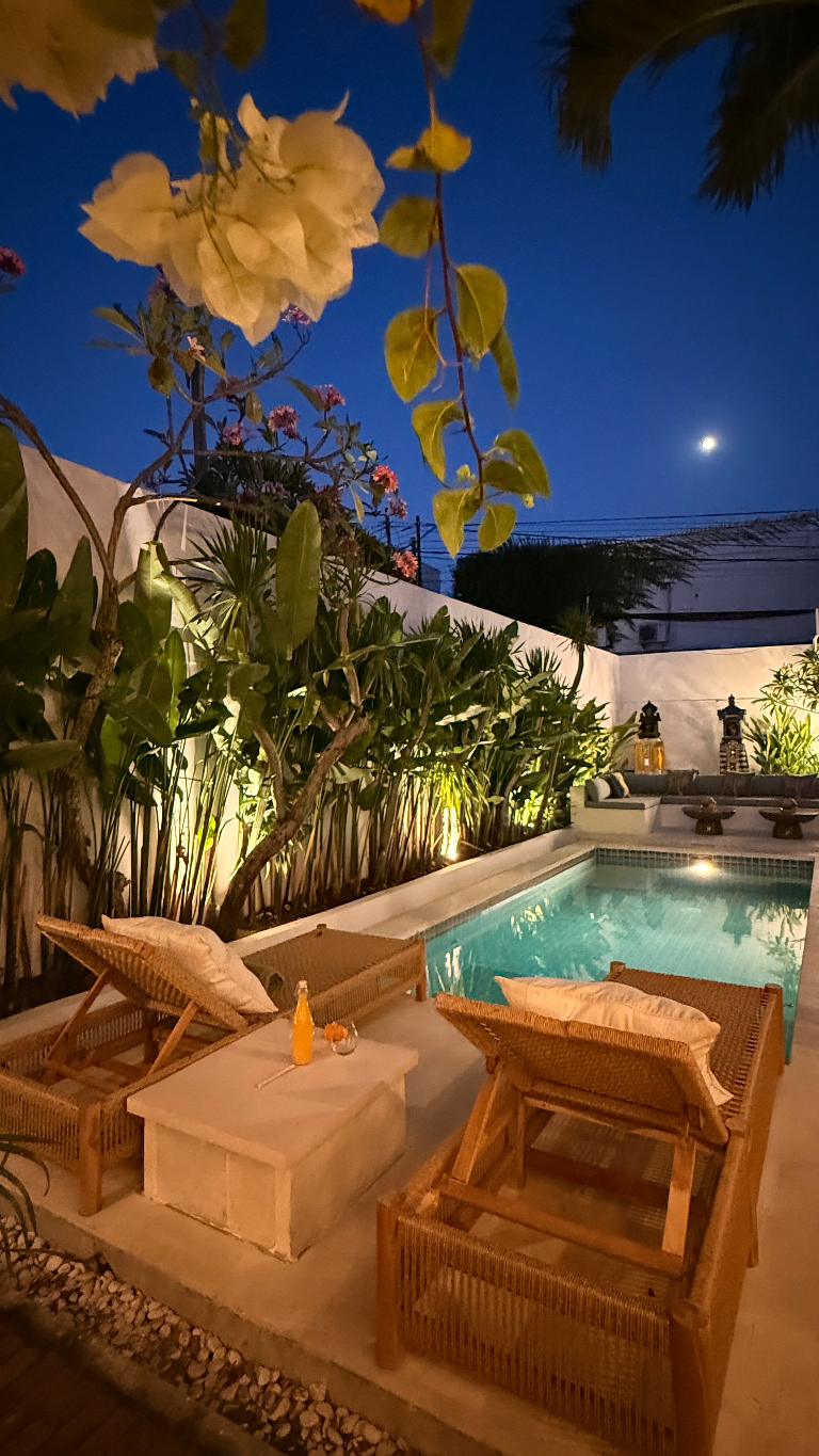 Beautiful 3-bedroom Villa for Rent — Bidadari, Seminyak, 3-bed villa for rent in Seminyak – photo 2 of 15