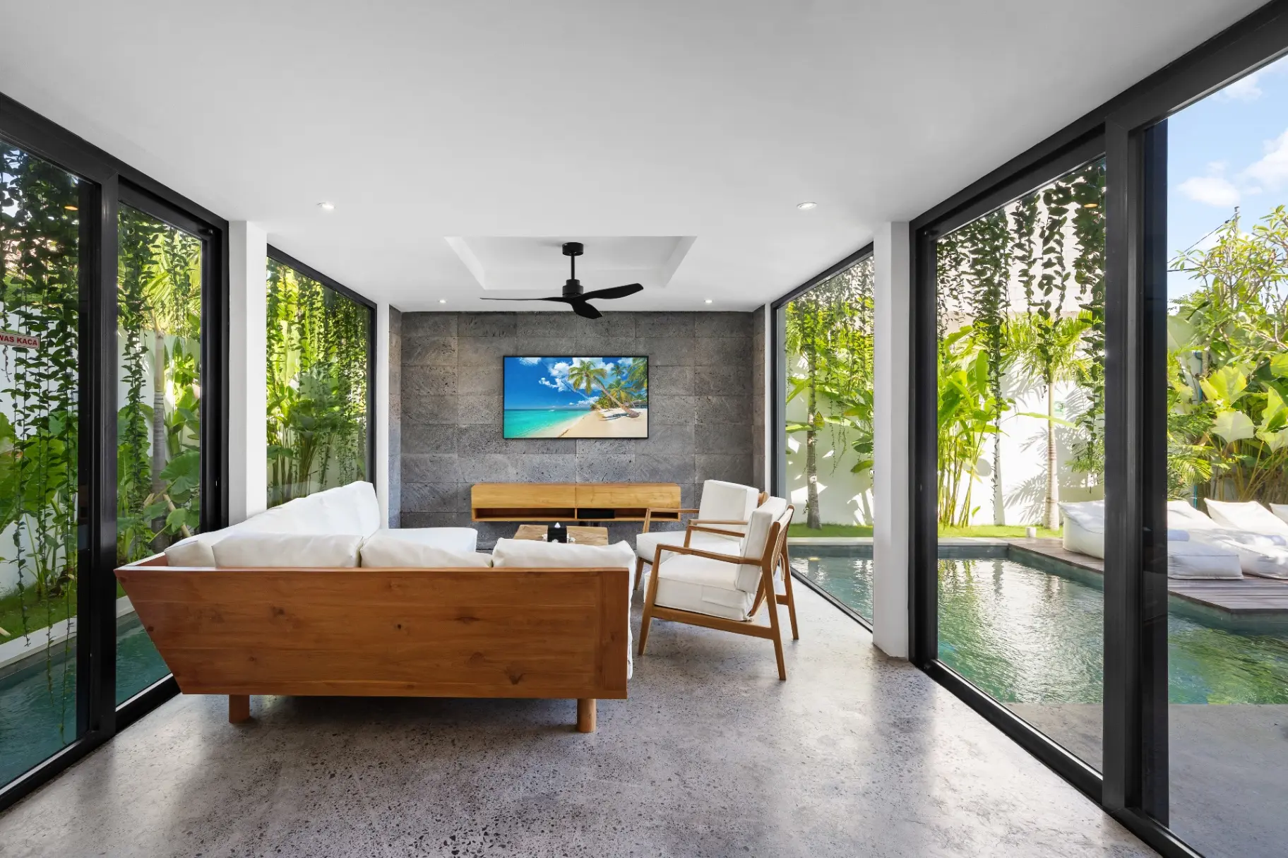 Bahagia Villa - 3 Bedroom Villa with Pool, Umalas, 3-bed villa for rent in Canggu – photo 13 of 15
