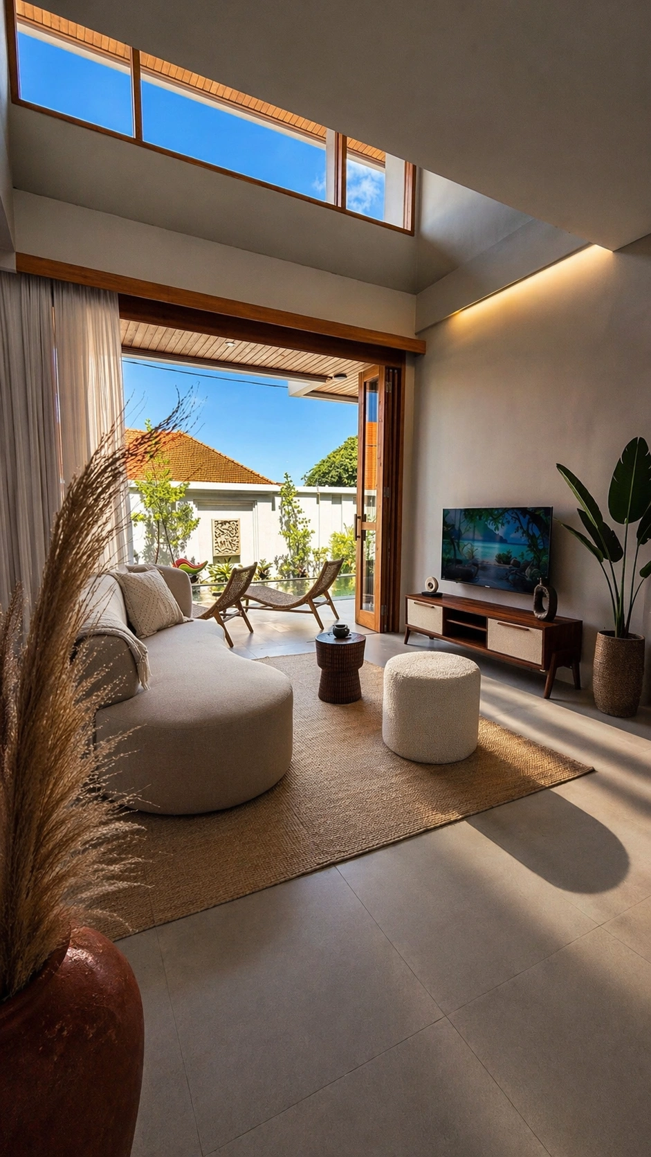 3-Bedroom Villa with Rooftop and Private Pool in Cemagi, 3-bed villa for rent in Seseh – photo 3 of 10