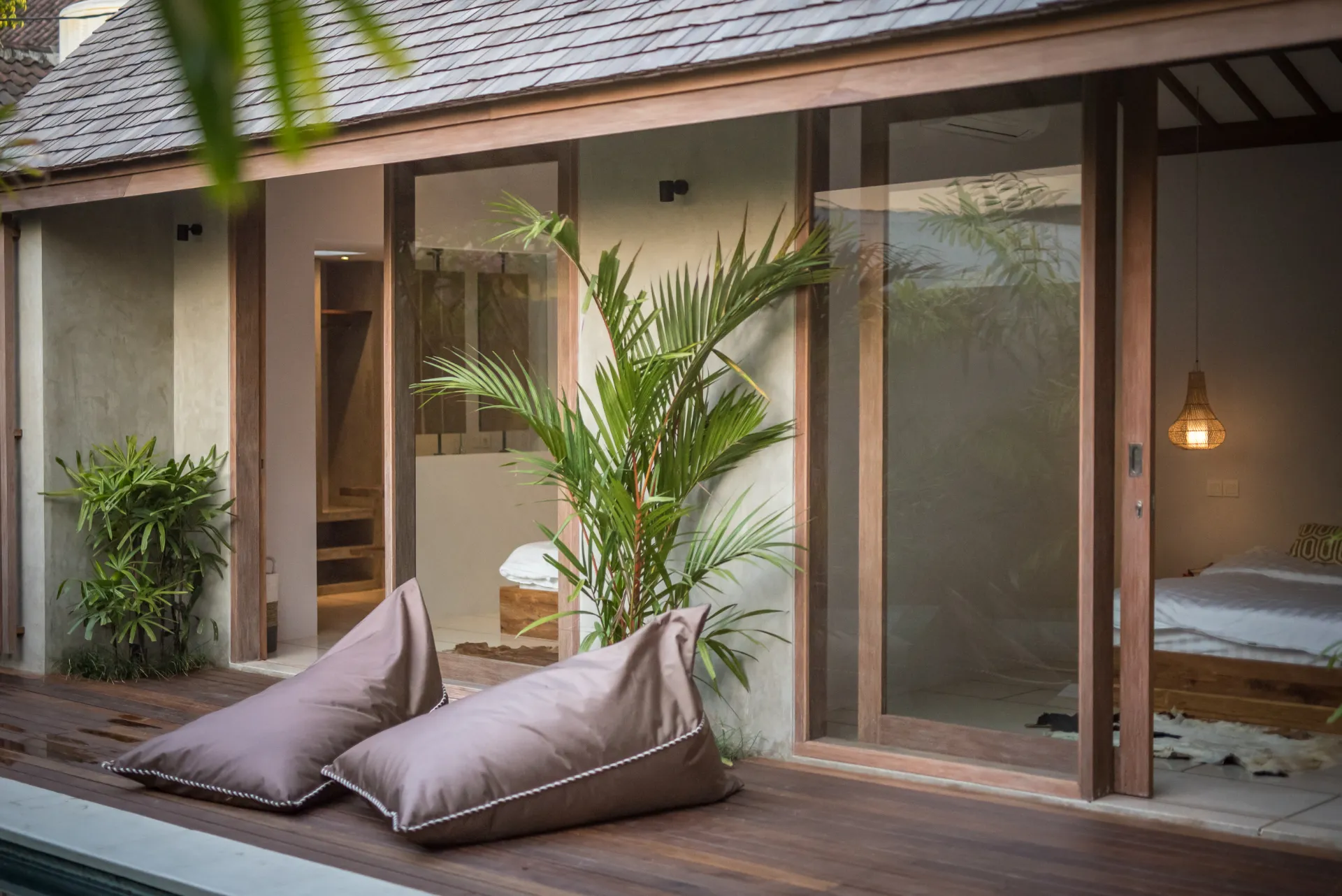 Stylish 2BR Modern Tropical Villa w/ Mezzanine & Private Pool, 2-bed villa for rent in Canggu – photo 9 of 15