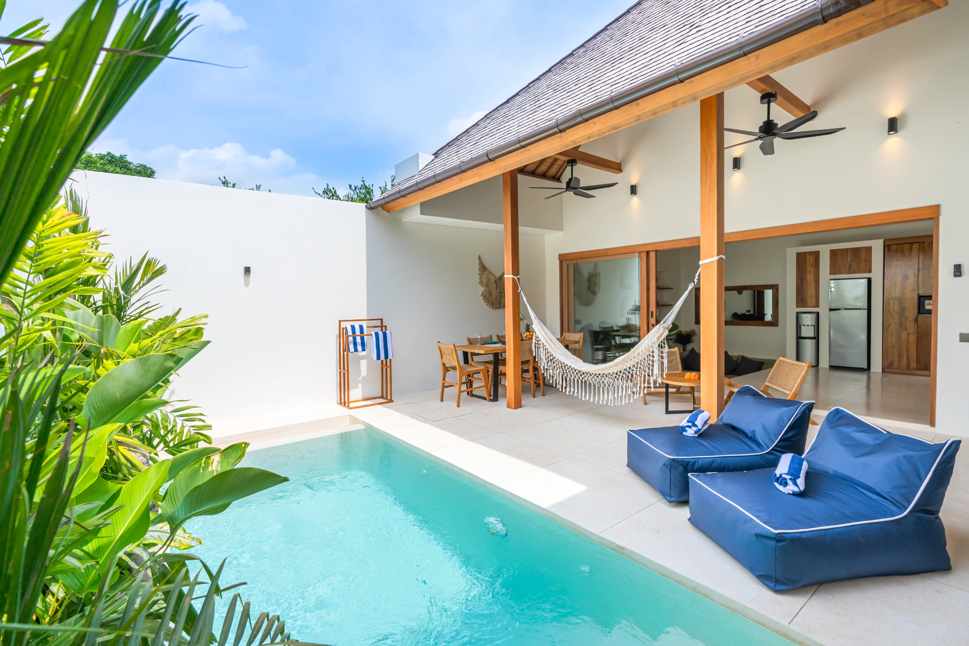 6 Min to Uluwatu • Private Pool Villa • Hammock, 2-bed villa for rent in Uluwatu – photo 6 of 13