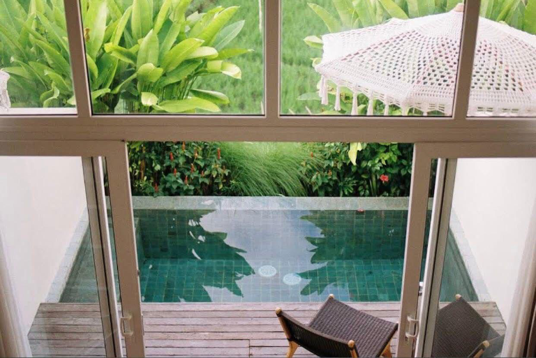 Stylish 1BR Loft Villa with Private Pool & Rice Terrace View Canggu, Bali, 1-bed villa for rent in Canggu – photo 5 of 15