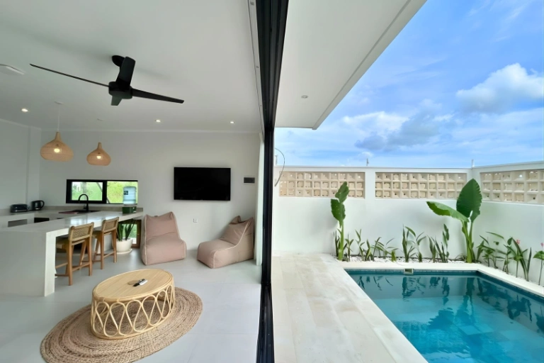 Stylish 2BR Pet-friendly Villa (Construction Nearby), 2-bed villa for rent in Tabanan – photo 7 of 9