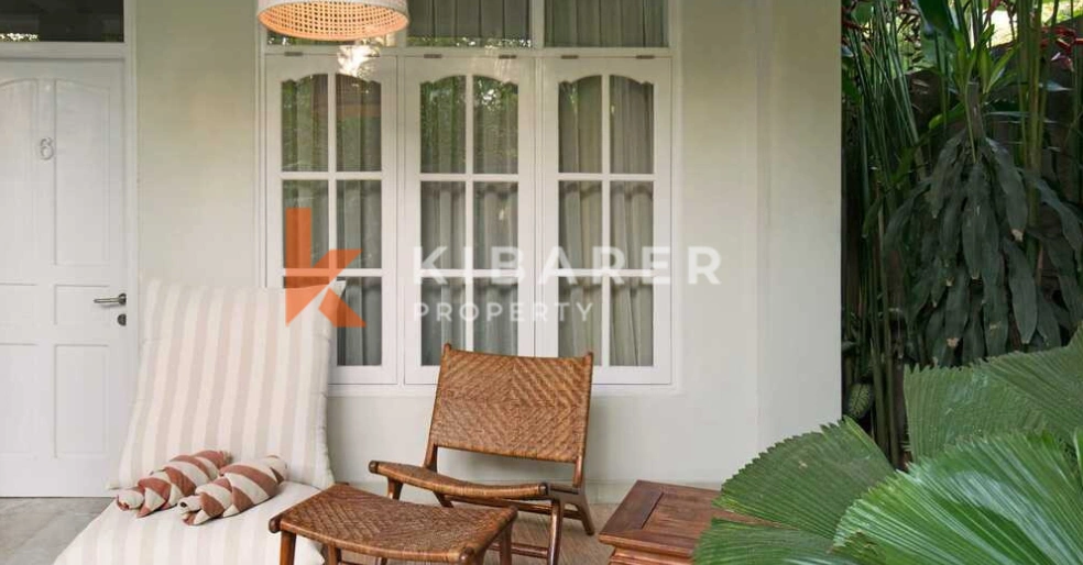 Peacefully Two Bedroom Open Living Villa Nestled in Seminyak, 2-bed villa for rent in Seminyak – photo 4 of 14
