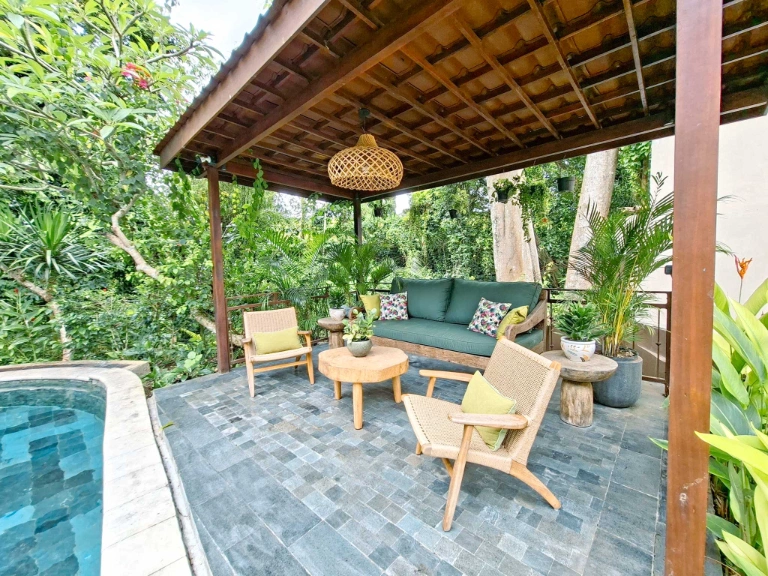 3BR with Open Living Concept and Jungle Surroundings in Buwit, 3-bed villa for rent in Tabanan – photo 12 of 15