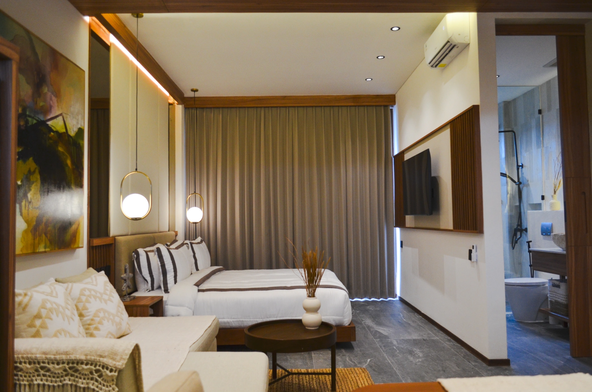 Kammora Living Apartment - Standard Double Bed, 1-bed villa for rent in Canggu – photo 15 of 15