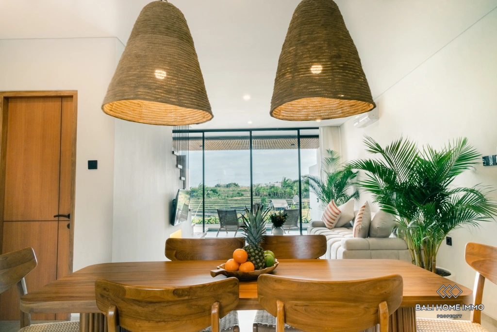 Brand new 2 Bedroom Villa with rice field view in Batu Bolong Canggu, 2-bed villa for rent in Canggu – photo 11 of 13