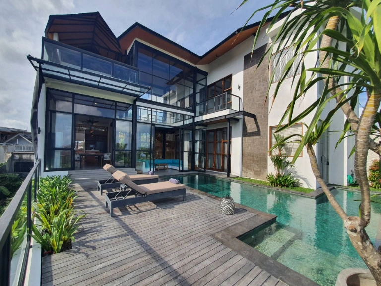 Monthly - Berawa Brand New 4 Bedroom New Villa in Berawa with Roce Field View, 4-bed villa for rent in Canggu – photo 4 of 13