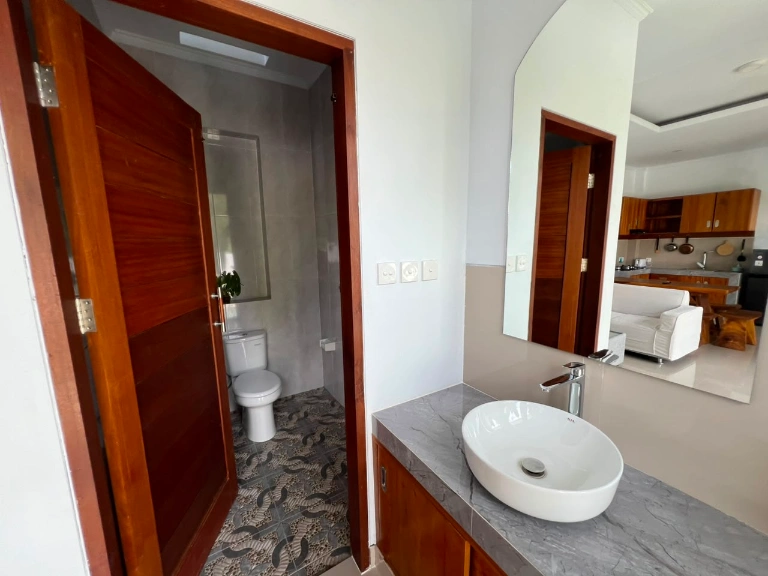 New 2 Bedroom Padonan Canggu with Rooftop in Quiet area, 2-bed villa for rent in Canggu – photo 8 of 15