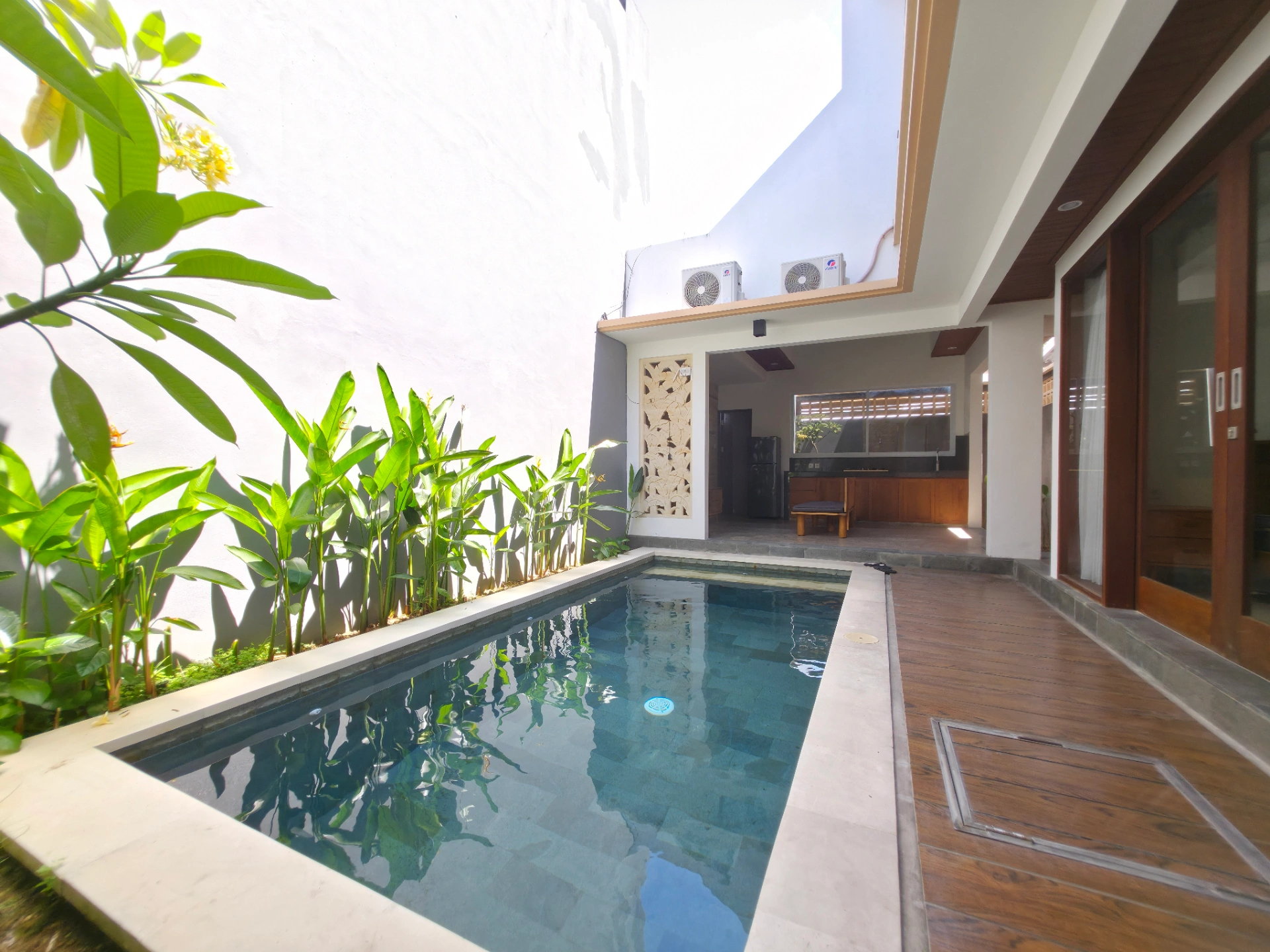 Modern Tropical Villa The Eighteenth in Sanur Renon Tukad balian Bali Pool 2BR, 2-bed villa for rent in Sanur – photo 8 of 15