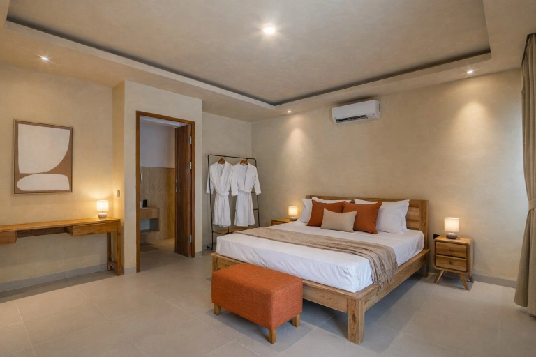 Comfy 3 Bedroom Villa / 2BR Office Setup Cemagi, Bali, 3-bed villa for rent in Seseh – photo 13 of 15