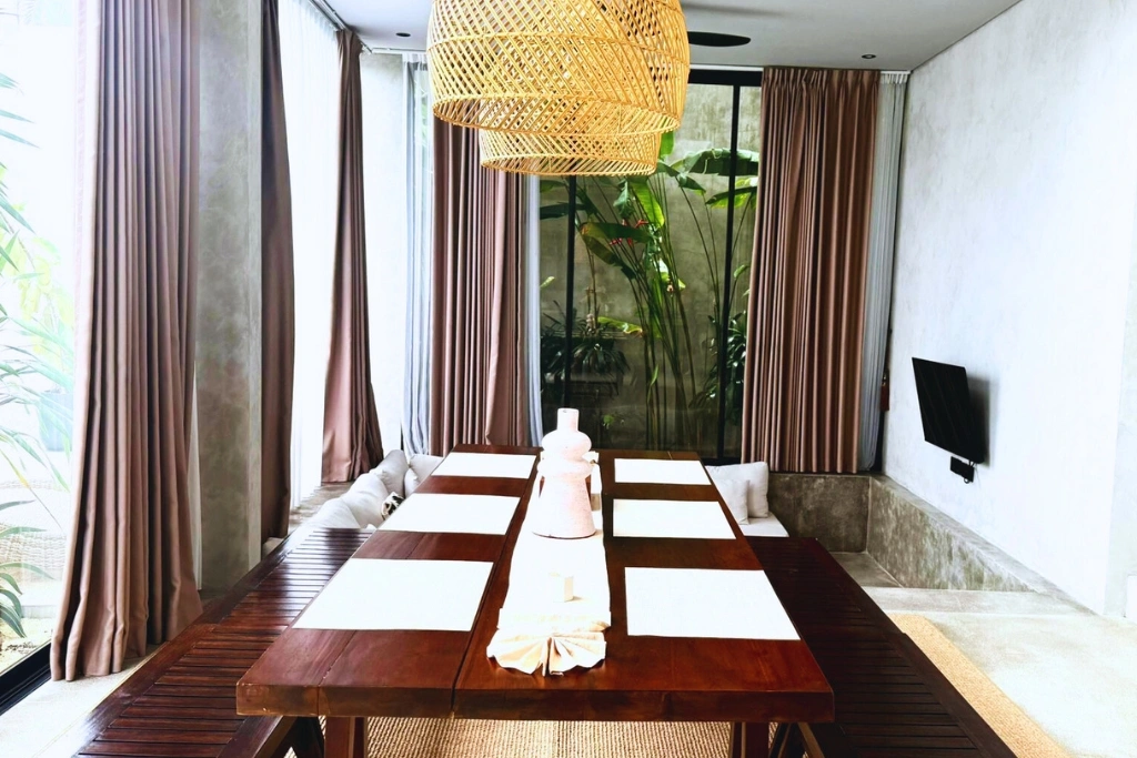 2BR Designer Pool Villa w/ Workspace • 7 Min to Beach, 2-bed villa for rent in Pererenan – photo 2 of 15
