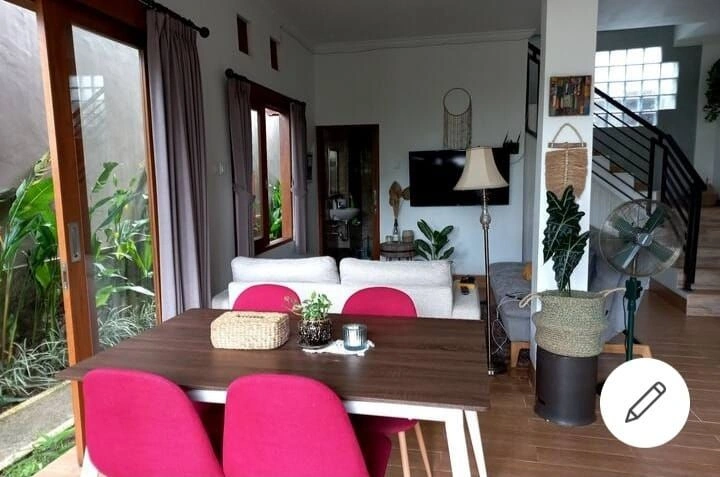 Minimalist 2BR Studio w/ Rice Field View and Sunset View, 2-bed villa for rent in Ubud – photo 5 of 15