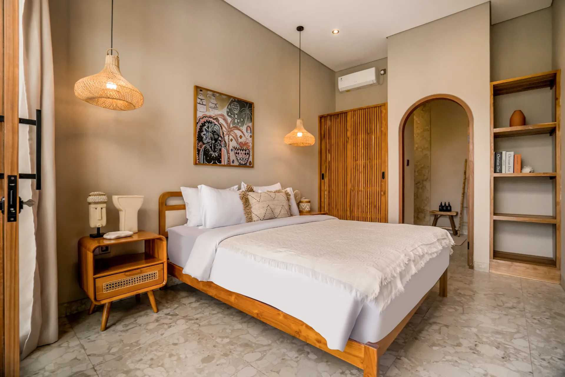 Villa Bayu - Stunning 2BR Villa w/ pool in Canggu, 2-bed villa for rent in North Bali – photo 2 of 12