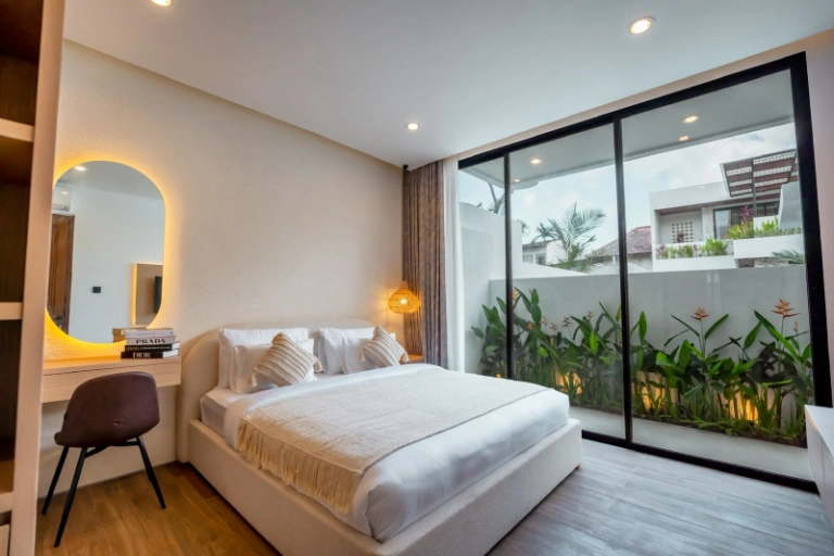 This brand new 3 bedroom villa in Umalas is now available for rent, 3-bed villa for rent in Canggu – photo 2 of 15