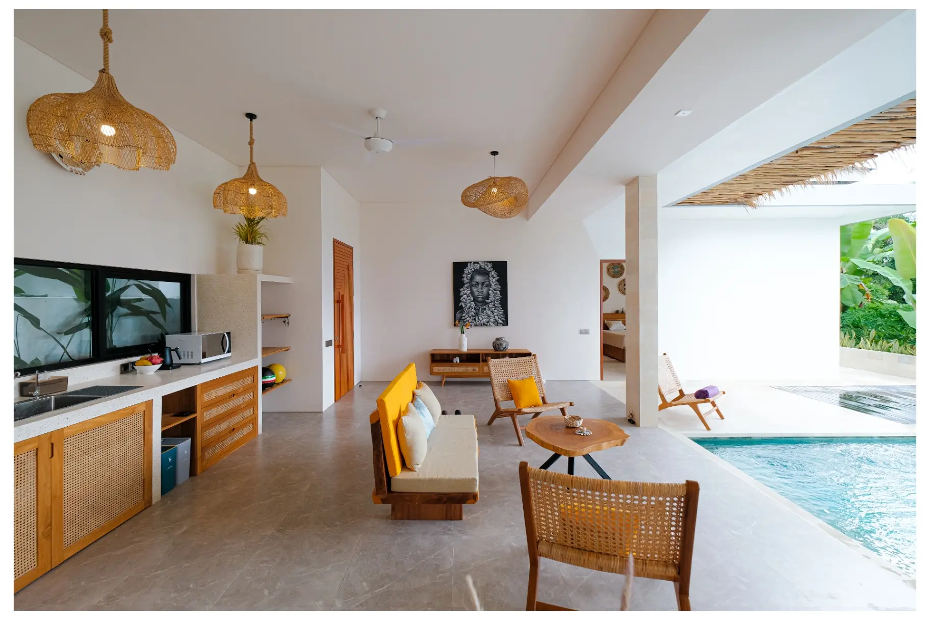 Villa Ann - 2-Bedroom Modern Tropical Villa for 3–5 Years Rental in Tumbak Bayuh, 2-bed villa for rent in Pererenan – photo 8 of 15