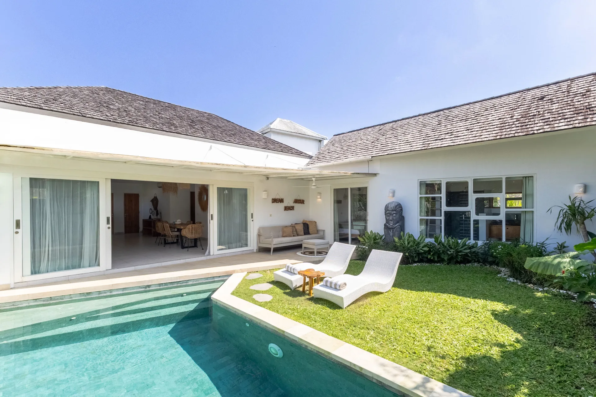 Villa Mylandro - Berawa Vibes | Stylish 3BR Villa with Private Pool, 3-bed villa for rent in Canggu – photo 2 of 14