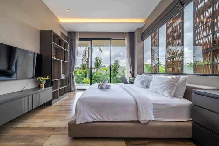 Villa For Rent 4 Bed In Pererenan,Badung Bali, 4-bed villa for rent in Pererenan – photo 2 of 15
