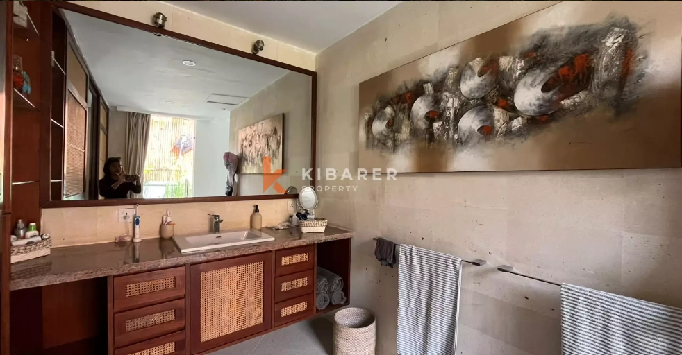 Lovely Serene Two-Bedroom Tropical Villa in the Heart of Umalas, 2-bed villa for rent in Seminyak – photo 15 of 15