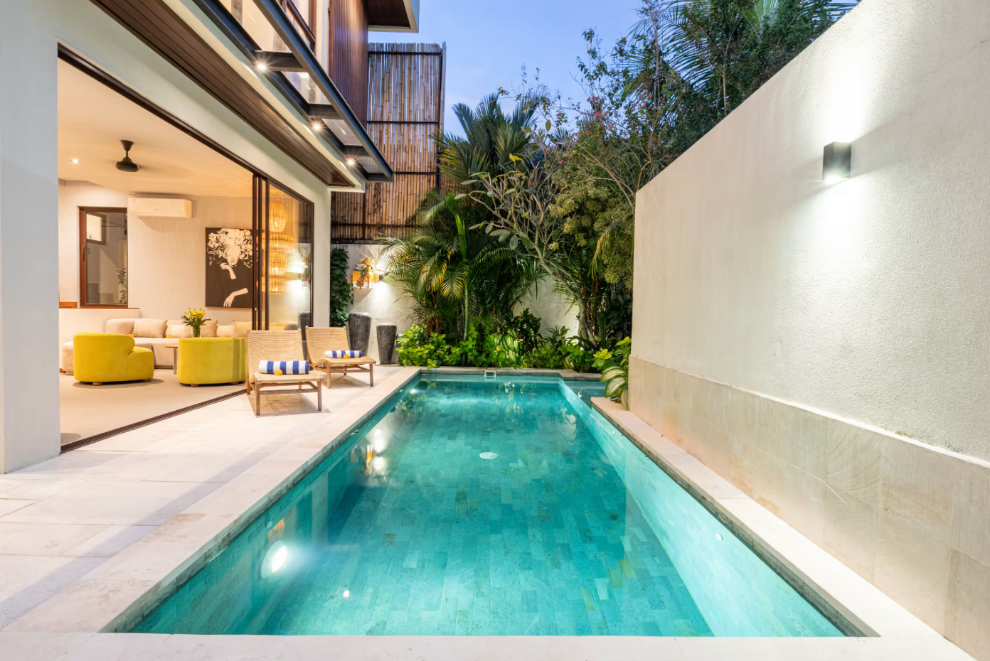 Luxury Tropical Escape 4BR Villa in Umalas w Pool, 4-bed villa for rent in North Bali – photo 4 of 10