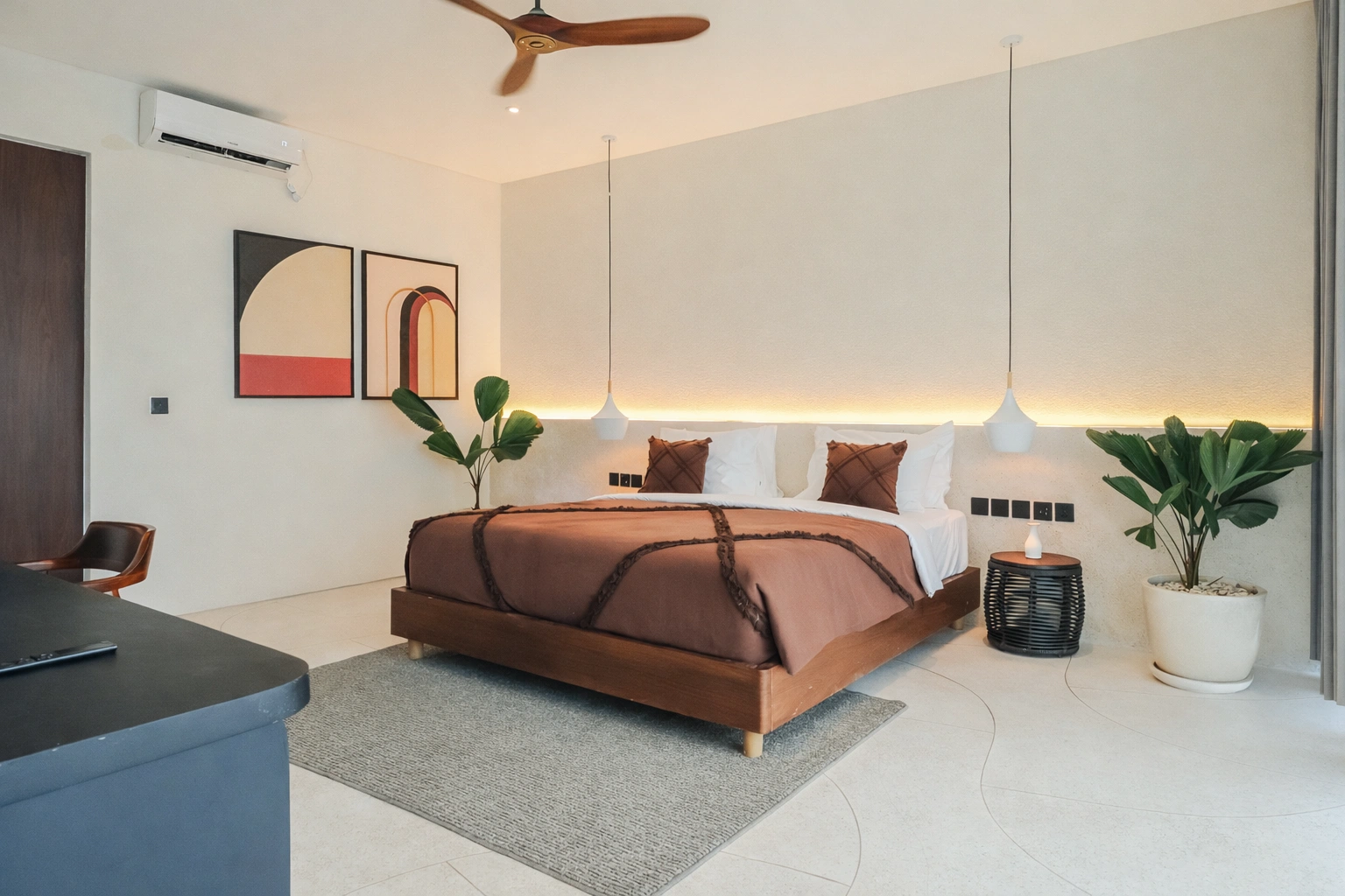 NEW 4BR Aquamarine II Canggu, Batu Bolong/5mins to Beach/Rooftop+pool, 4-bed villa for rent in Canggu – photo 11 of 15