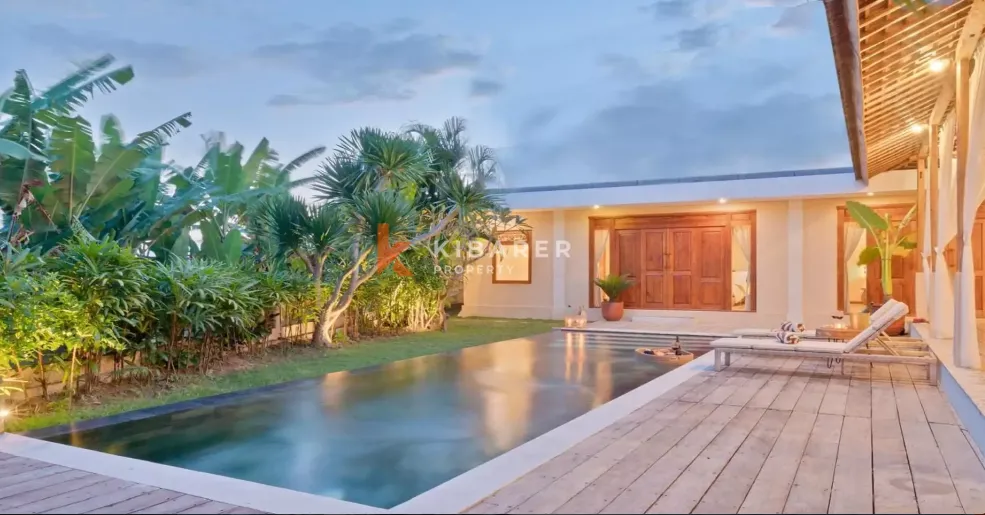 Serene Moroccan-Influenced 2BR Open Living Villa in Prime Batu Belig, 2-bed villa for rent in Seminyak – photo 3 of 11