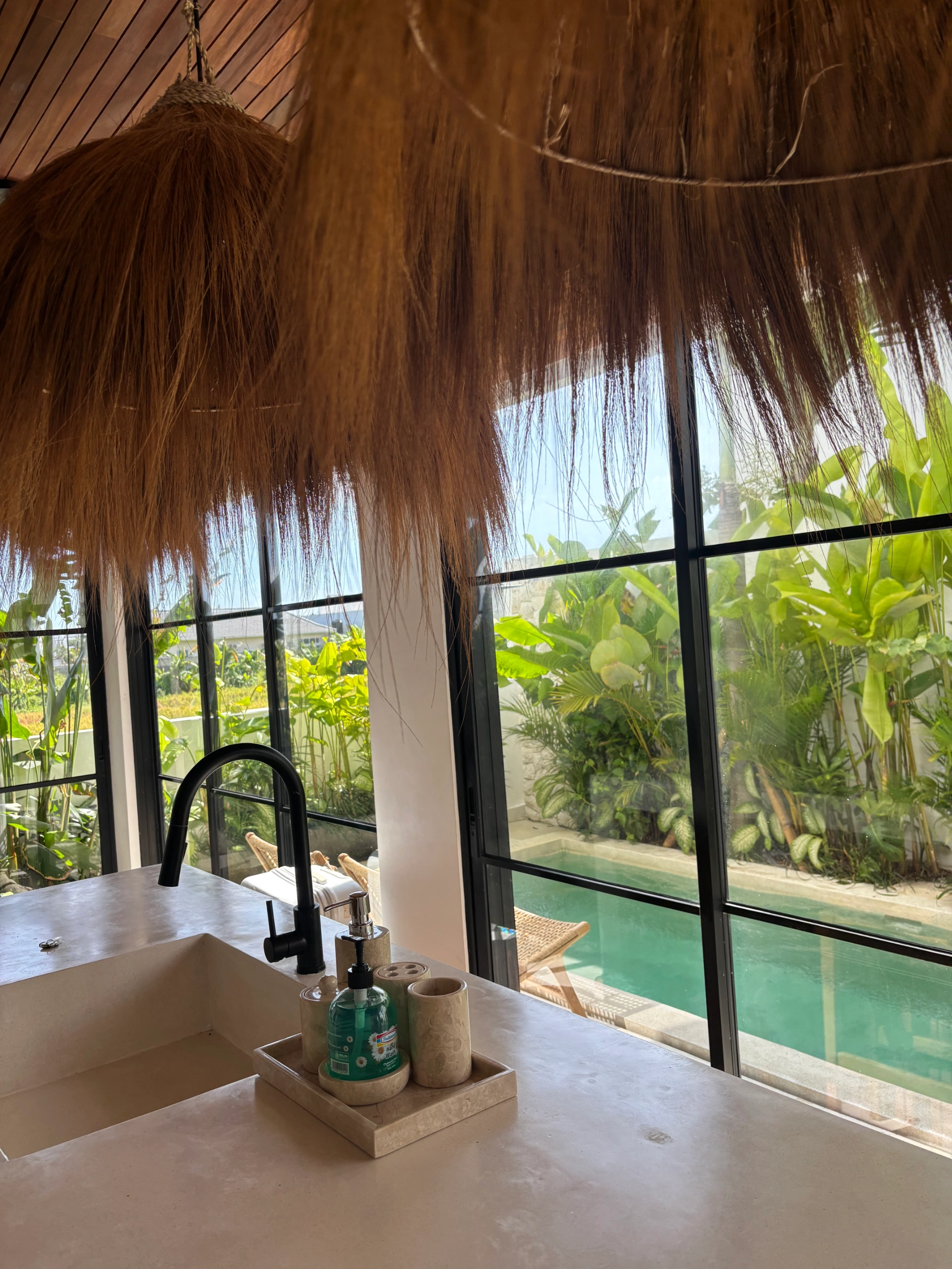 Peaceful 2BR Private Pool Villa • Walk to Cemagi Beach, 2-bed villa for rent in Seseh – photo 14 of 15