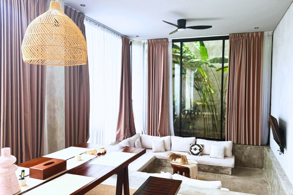 2BR Designer Pool Villa w/ Workspace • 7 Min to Beach, 2-bed villa for rent in Pererenan – photo 4 of 15